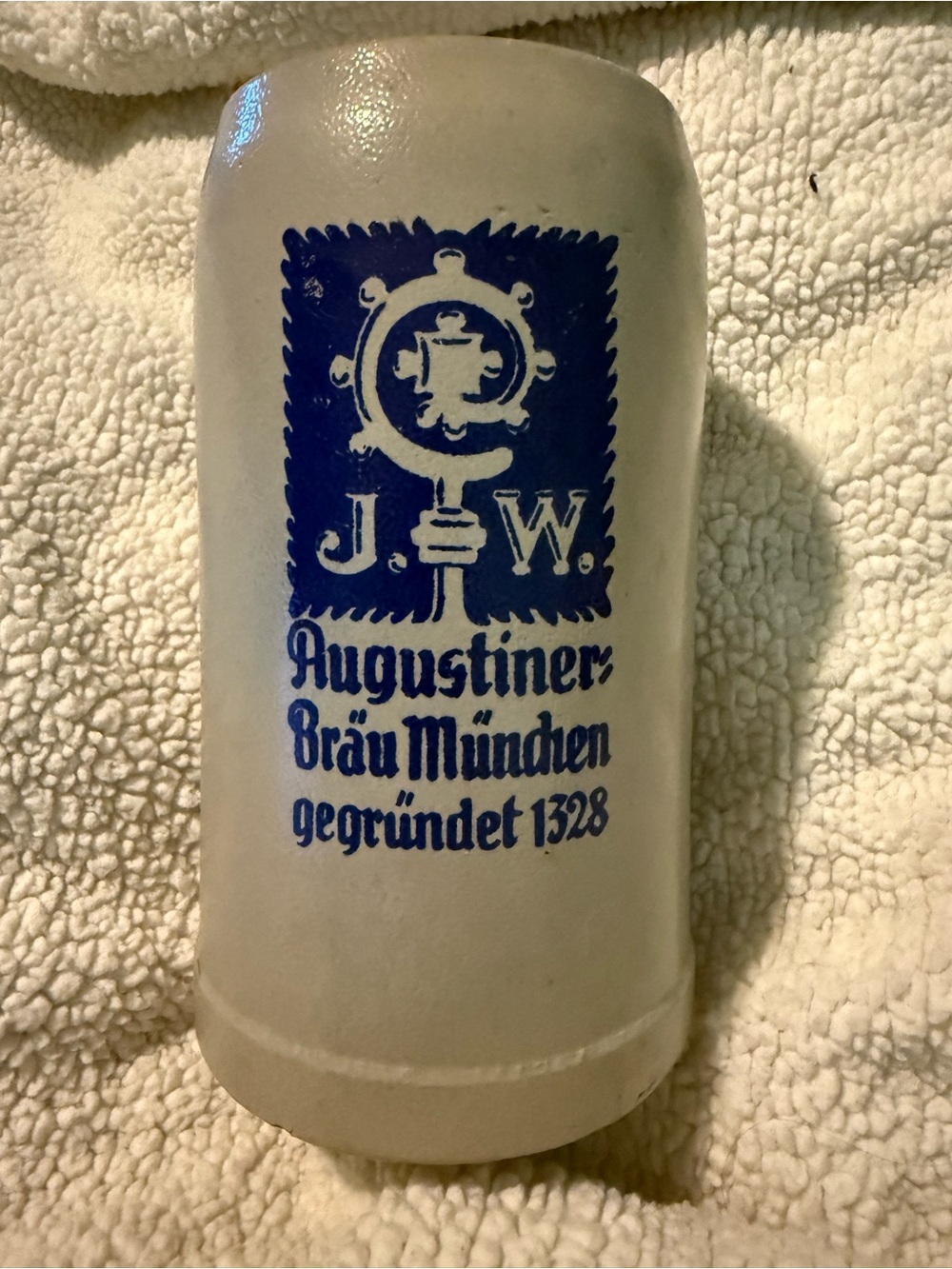 Augustiner Bra Munich Ceramic Beer Stein